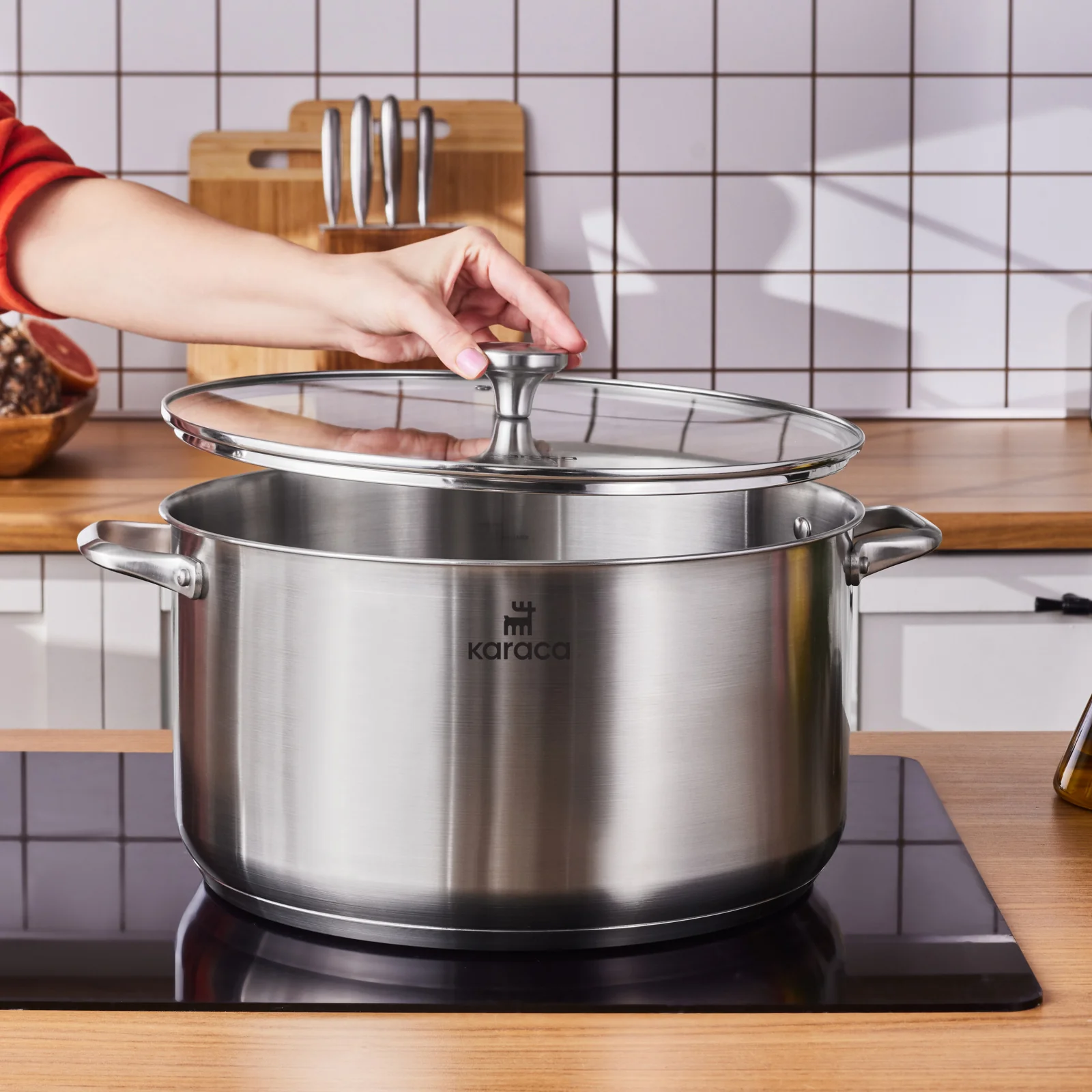 Karaca Elite, Casserole en Acier, 34cm - Image 3