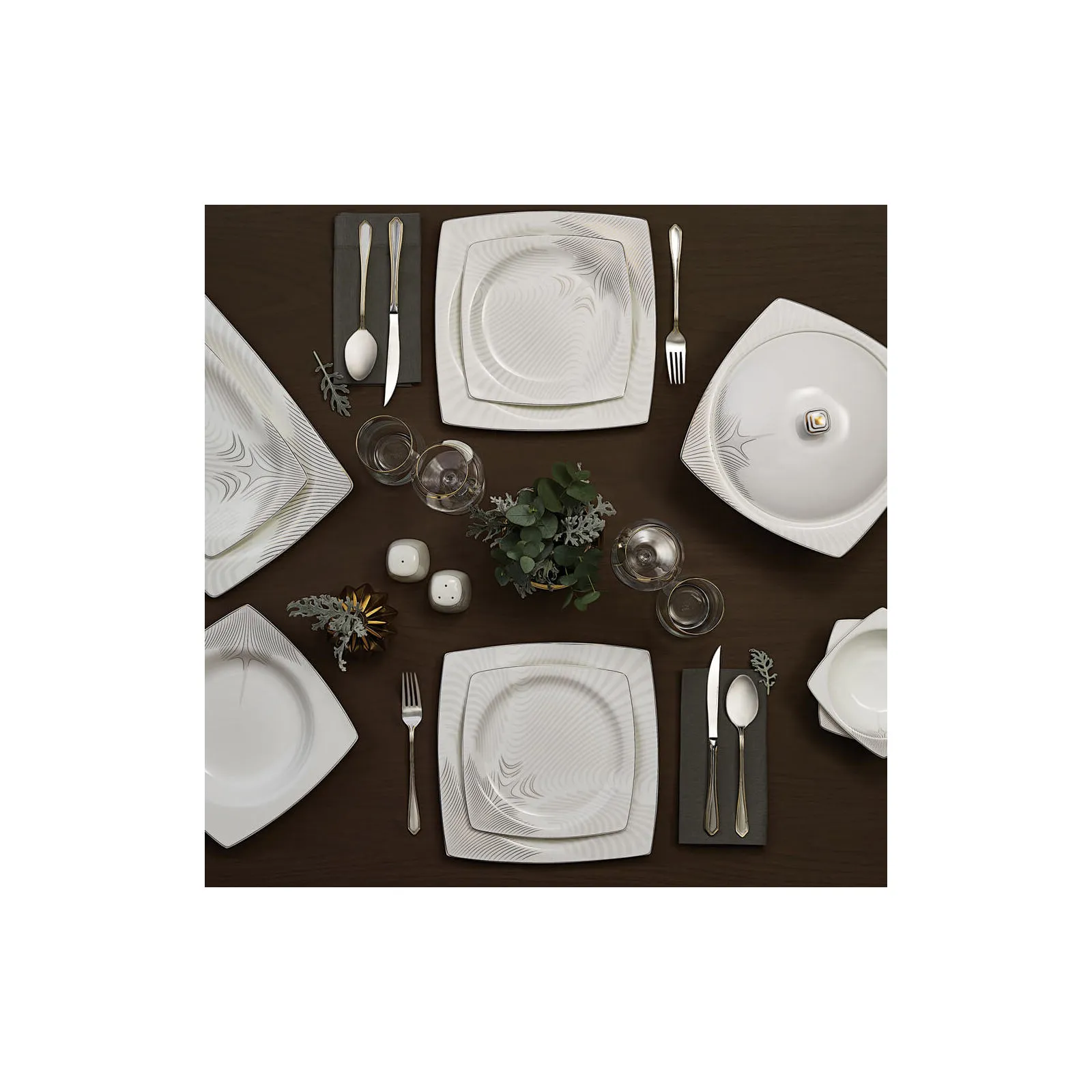 KARACA FINE BONE TOGETHER ALONE 6, BEYAZ - Image 7
