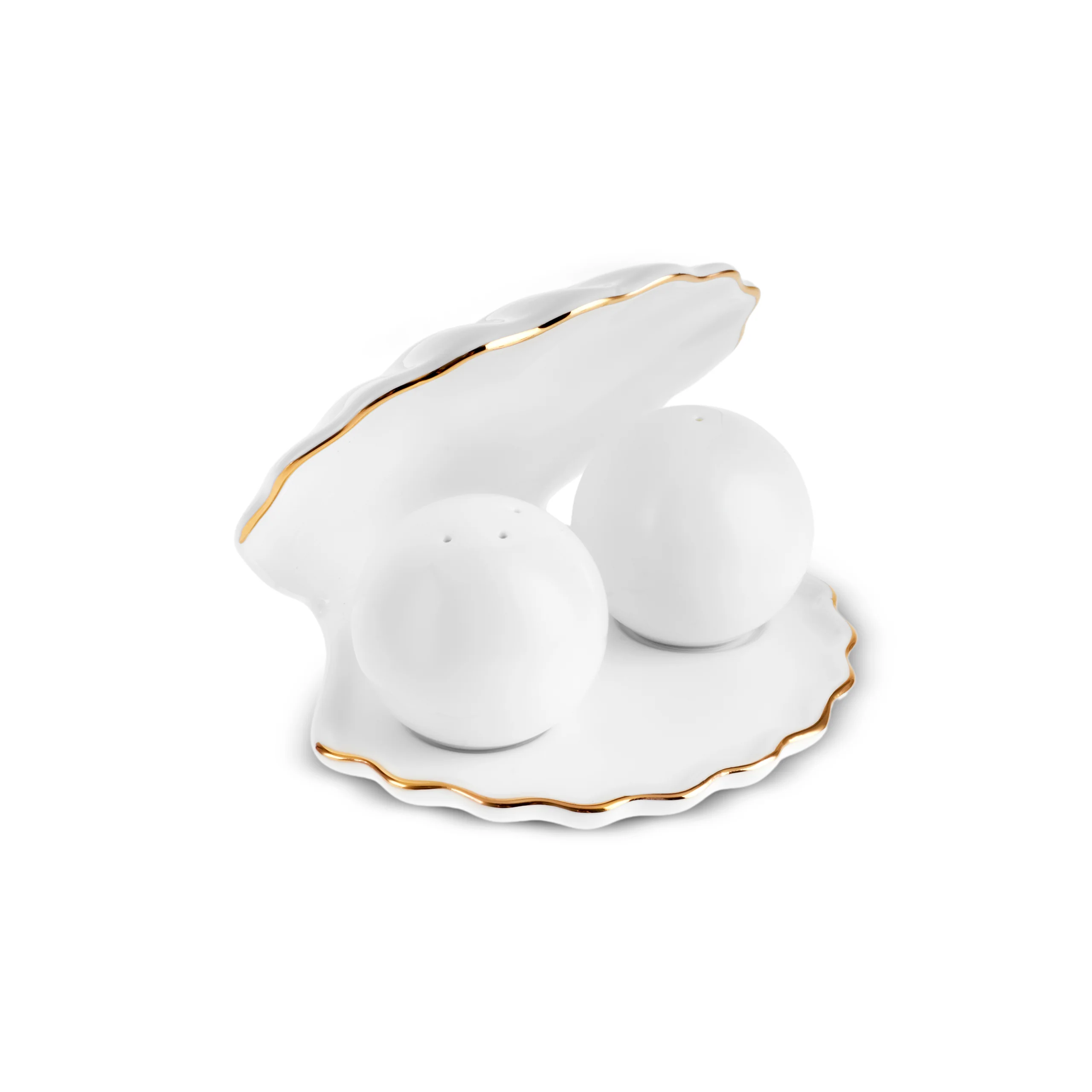Karaca Fine Pearl Extra Shell Service de Table 55 pièces pour 12 personnes Or - Image 8