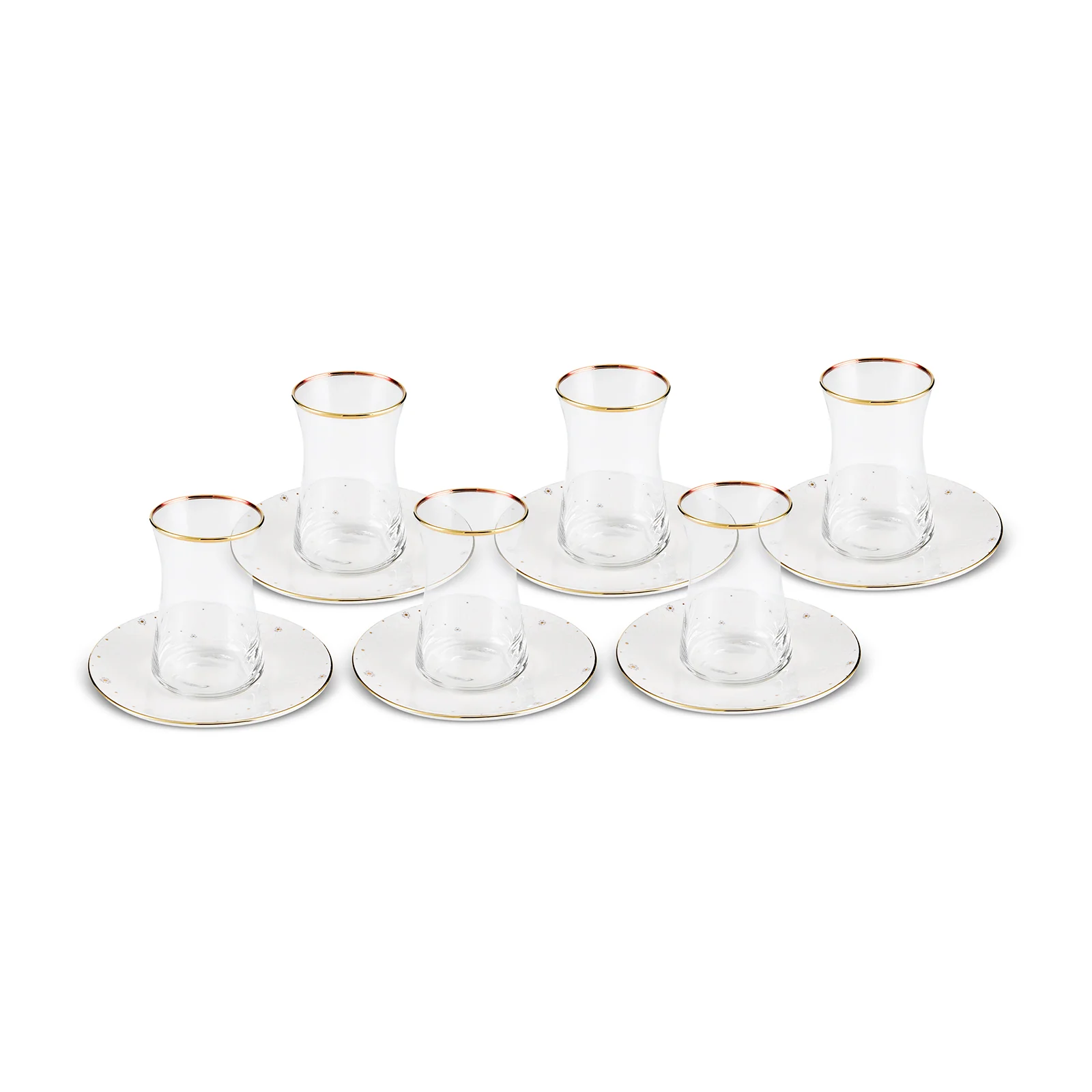 Karaca Fleur Service à thé 12 pièces pour 6 personnes - Image 7