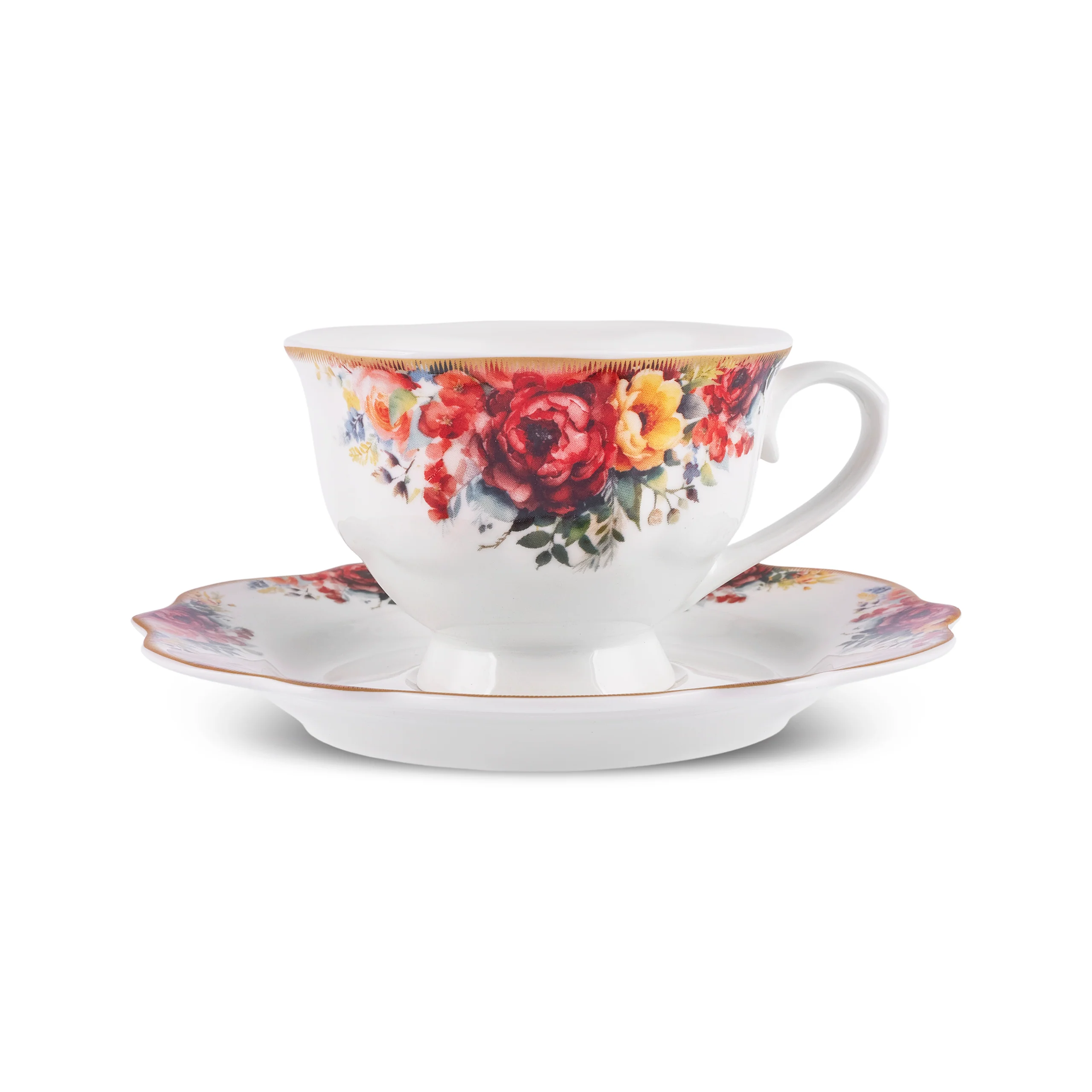 Karaca Forever Bone Amarose Service De Petit-déjeuner 26 Pièces - Image 16