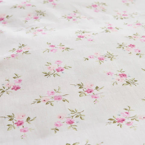 Karaca Glen, Ensemble de Housse de Couette 100% Coton, Simple, Rose - Image 4