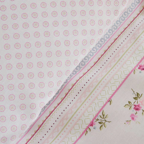 Karaca Glen, Ensemble de Housse de Couette 100% Coton, Simple, Rose - Image 6