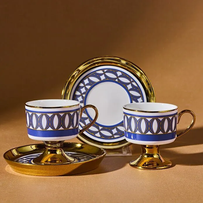 Karaca Hilal Ensemble De Tasses À Café Pour 2 Personnes 85 Ml - Image 2