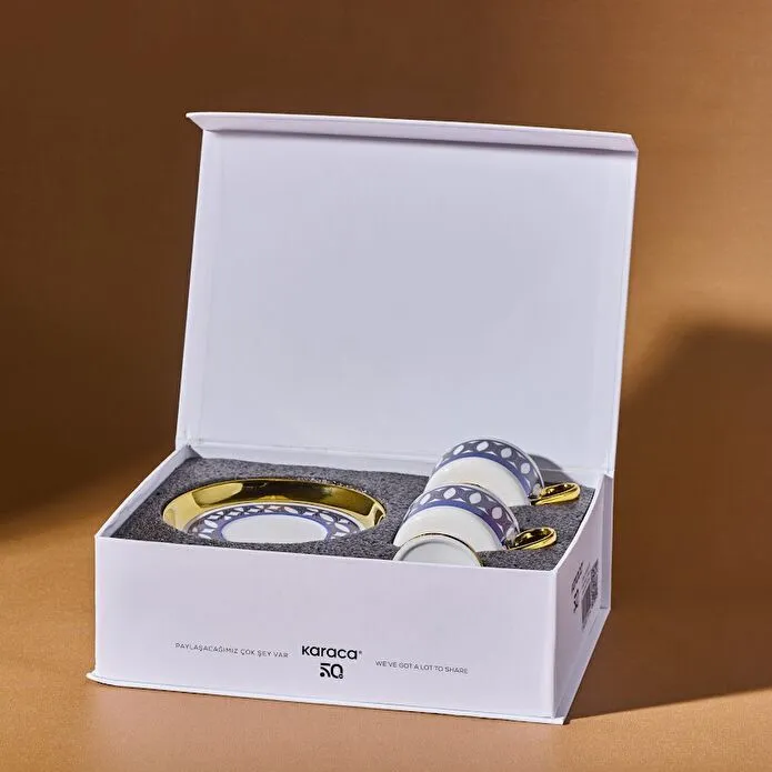 Karaca Hilal Ensemble De Tasses À Café Pour 2 Personnes 85 Ml - Image 6