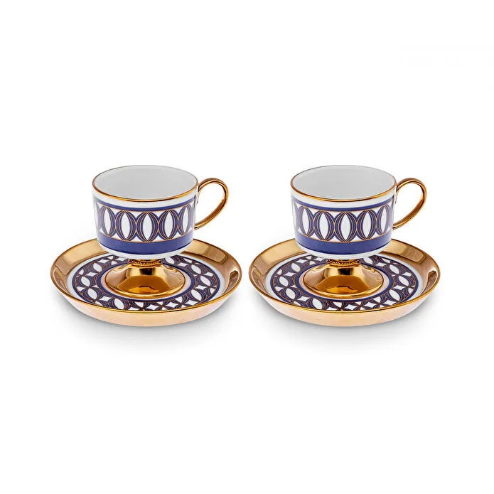 Karaca Hilal Ensemble De Tasses À Café Pour 2 Personnes 85 Ml - Image 7