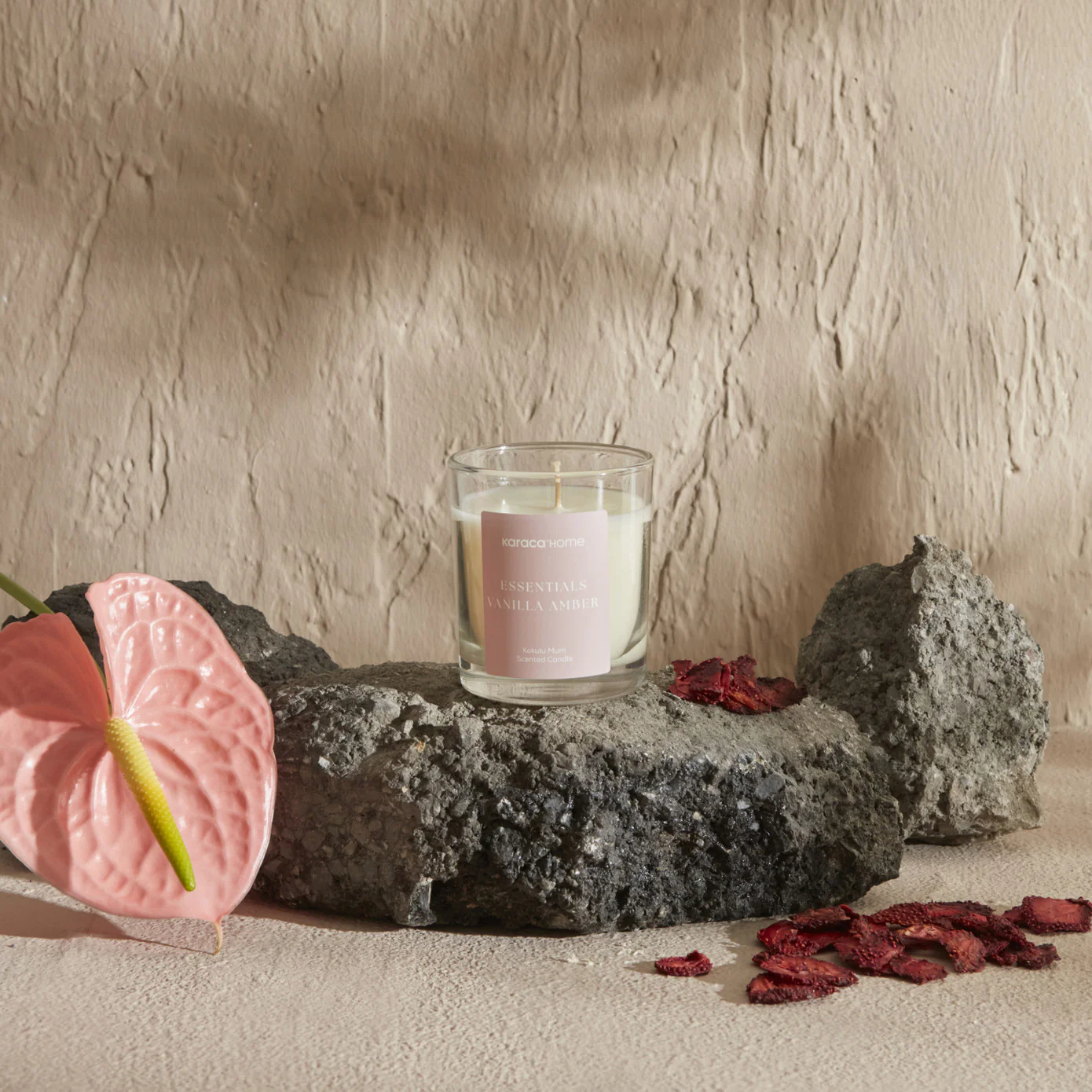 Karaca Home Essentials, Bougie Parfumée Vanilla Amber
