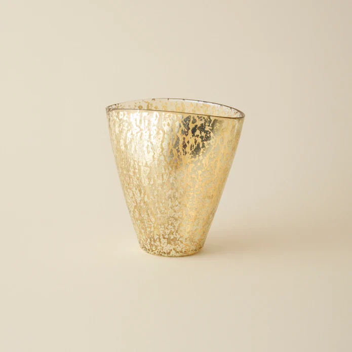 Vase Karaca Home Jolie Or 23X13,5X23 cm - Image 2