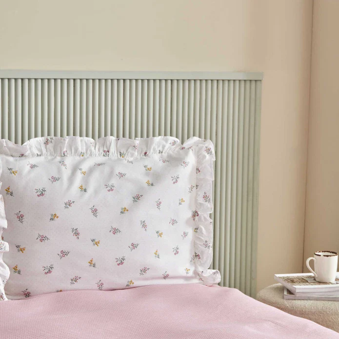 Karaca Home Lidya Ensemble de Plaid 100% Coton Double Taille Poudré - Image 6