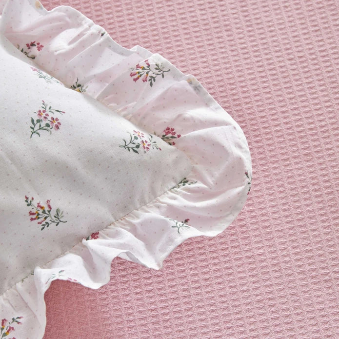Karaca Home Lidya Ensemble de Plaid 100% Coton Double Taille Poudré - Image 7