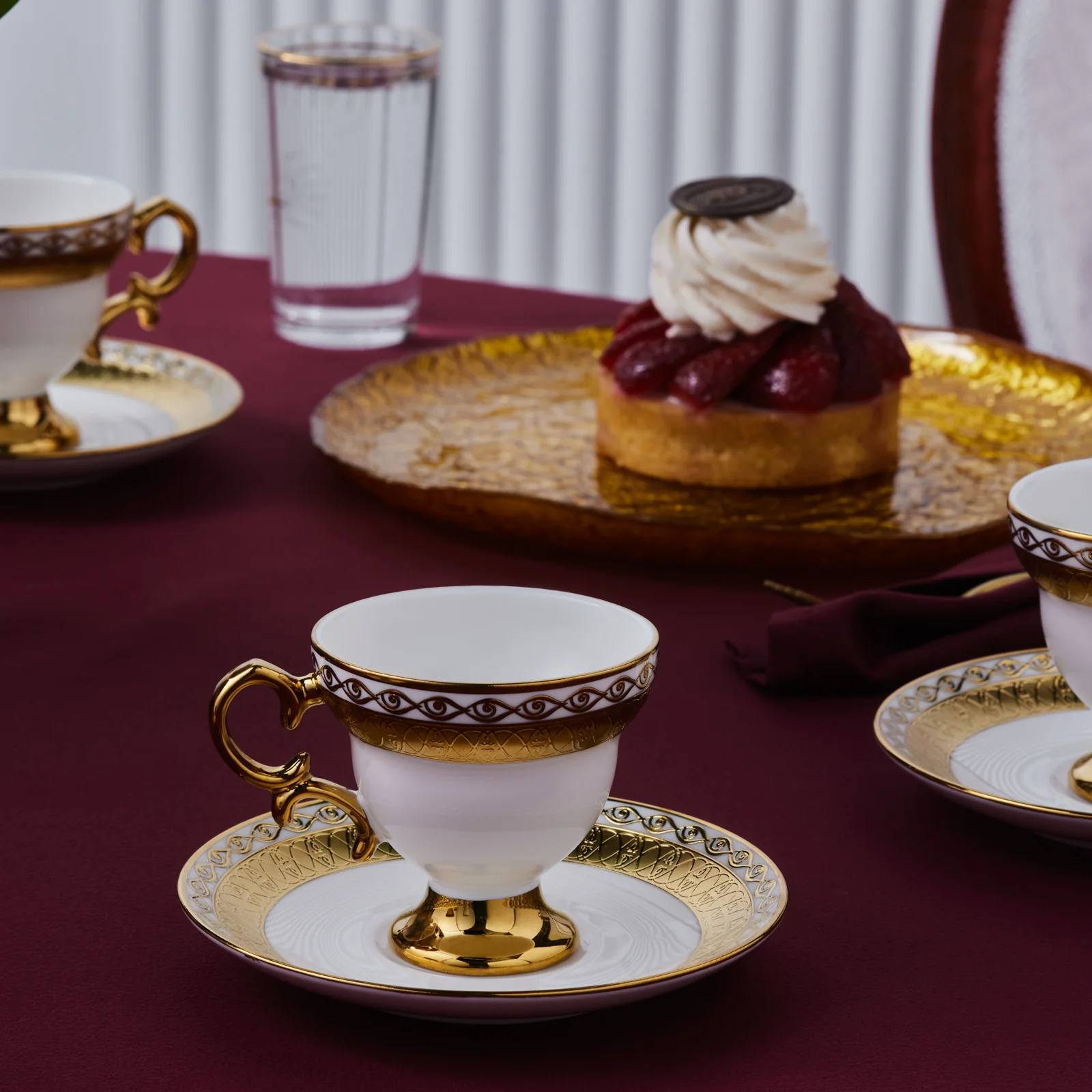 Ensemble de Tasses à Café Karaca Hürrem pour 6 Personnes, 90 ml - Image 4