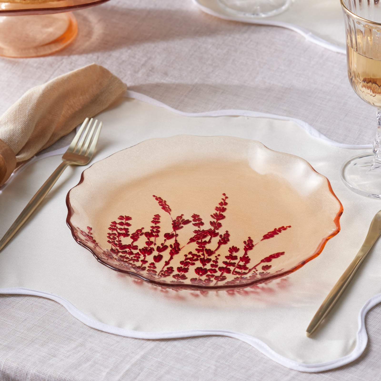 Karaca Lavande Rouge set de gâteau 7 pièces - Image 6