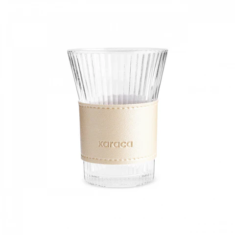 Karaca Leder Cool Touch Latte Verre 210 ml Doré - Image 6