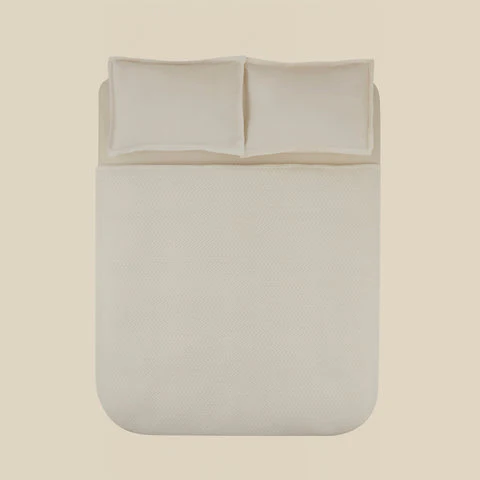 Karaca Leaves, Couverture, Double, Blanc - Image 7