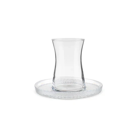 Service à thé turc Karaca Lily 12 pièces pour 6 personnes, 170 ml, Luster - Image 6