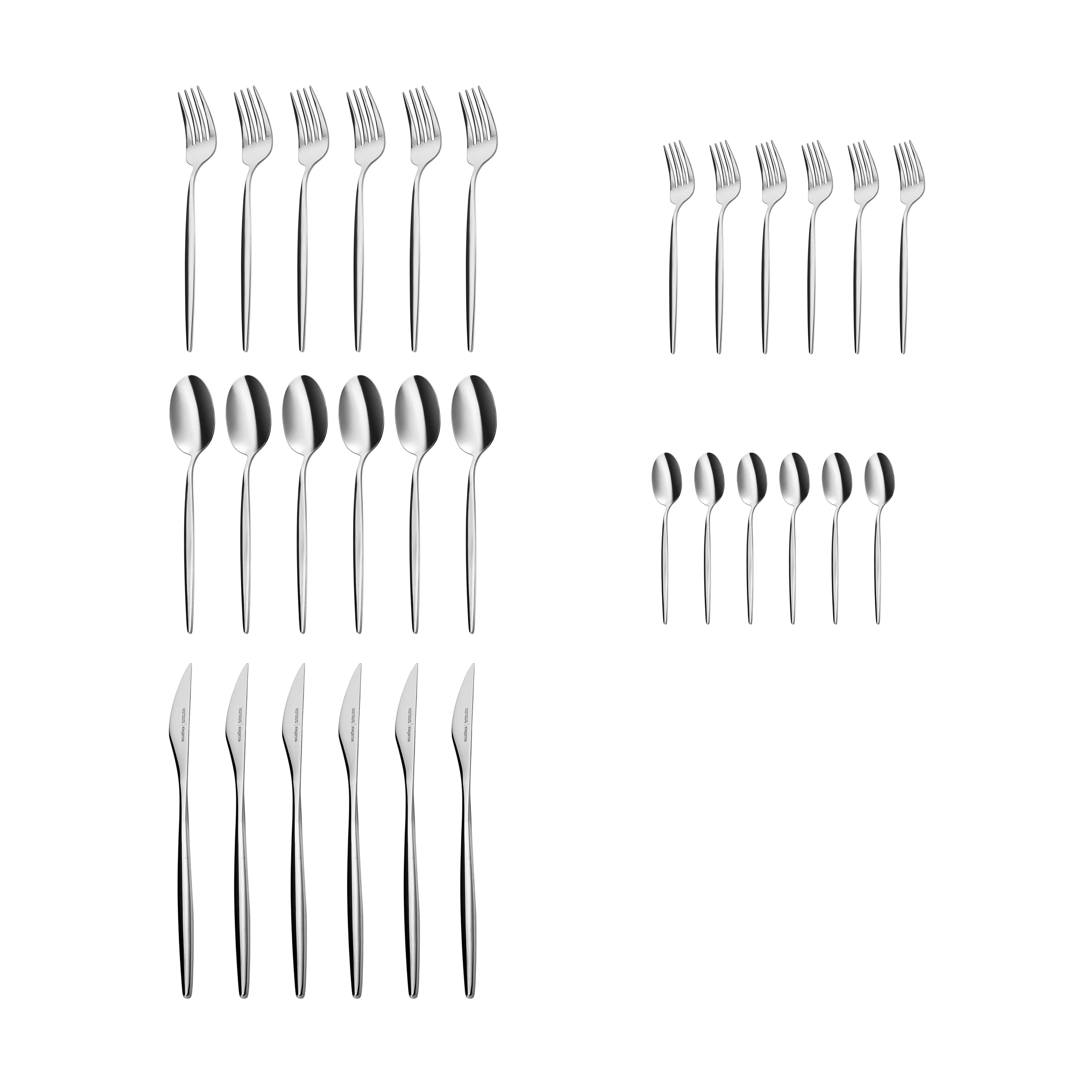 Service de couverts Karaca Lizbon 30 pièces pour 6 personnes - Image 3