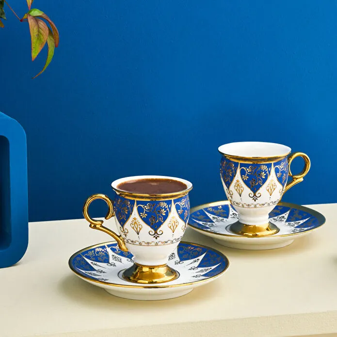 Karaca Merve Tasse À Café Pour 2 Personnes 100 Ml - Image 2