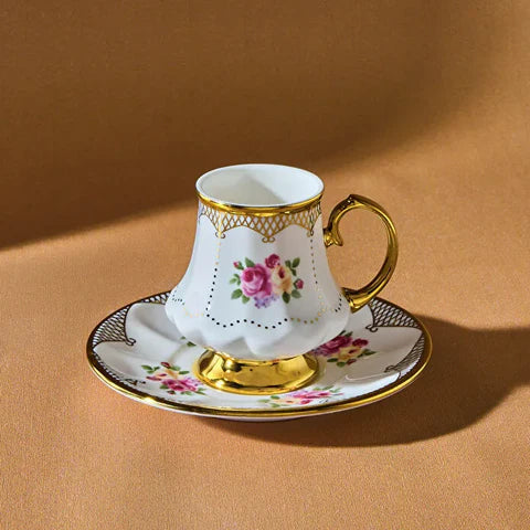 Karaca Nermin Ensemble De 2 Tasses À Café Pour 2 Personnes, 85 Ml - Image 2