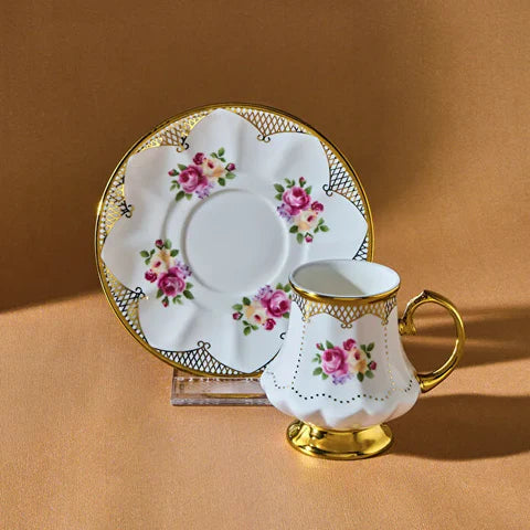 Karaca Nermin Ensemble De 2 Tasses À Café Pour 2 Personnes, 85 Ml - Image 3