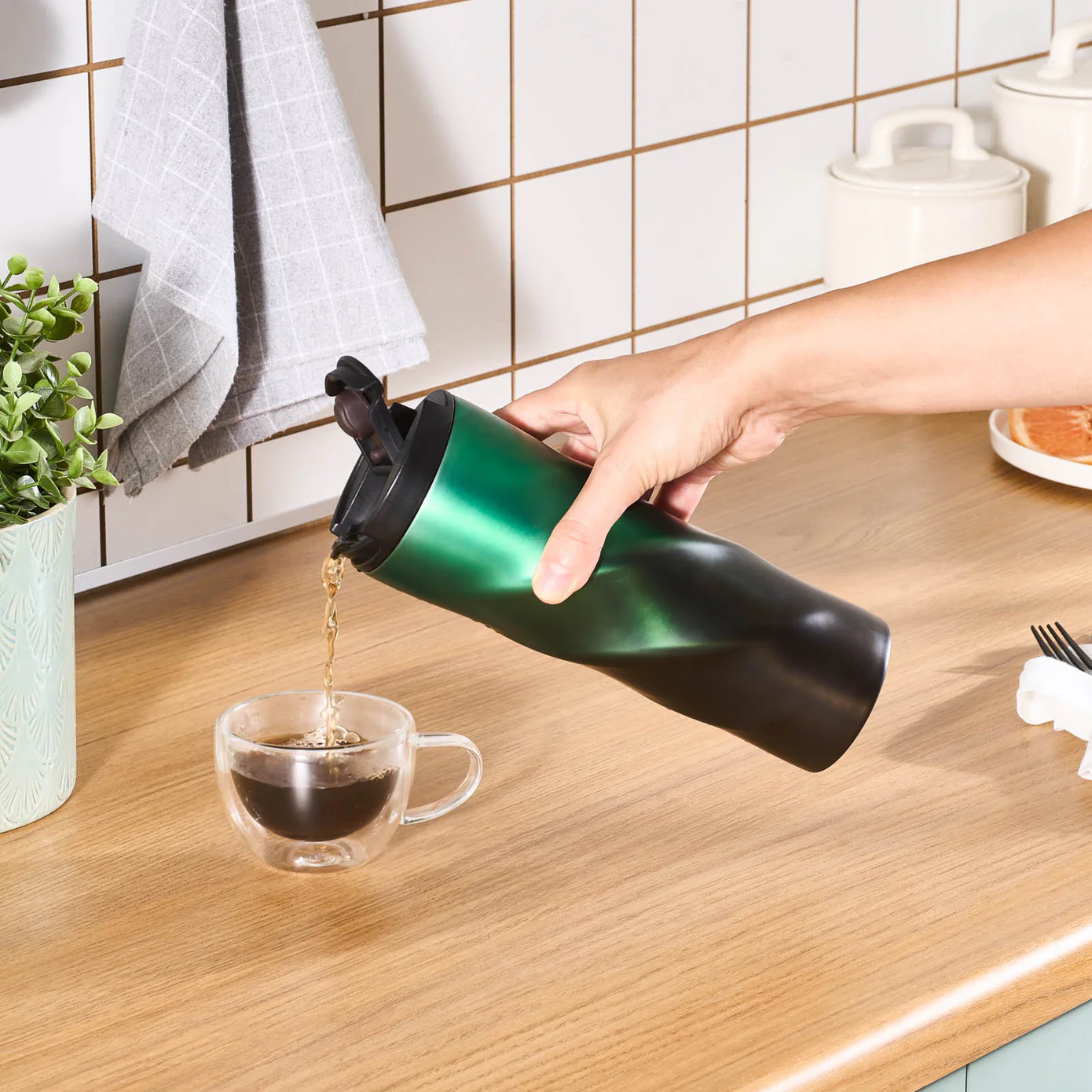 Karaca Orion, Thermos, 500ML, Vert - Image 2