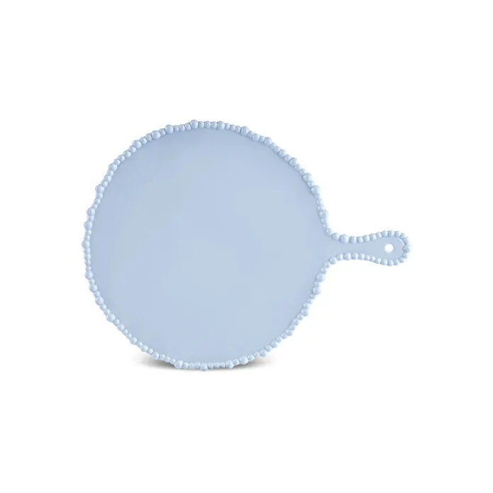 Assiette à Fromage Ronde Karaca Perla en Mélamine, 42 cm, Bleu - Image 3