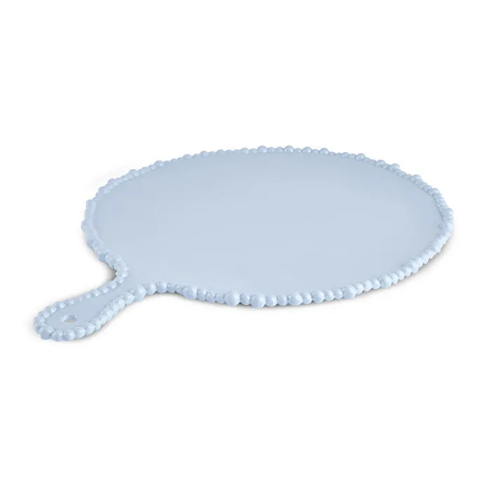 Assiette à Fromage Ronde Karaca Perla en Mélamine, 42 cm, Bleu - Image 4