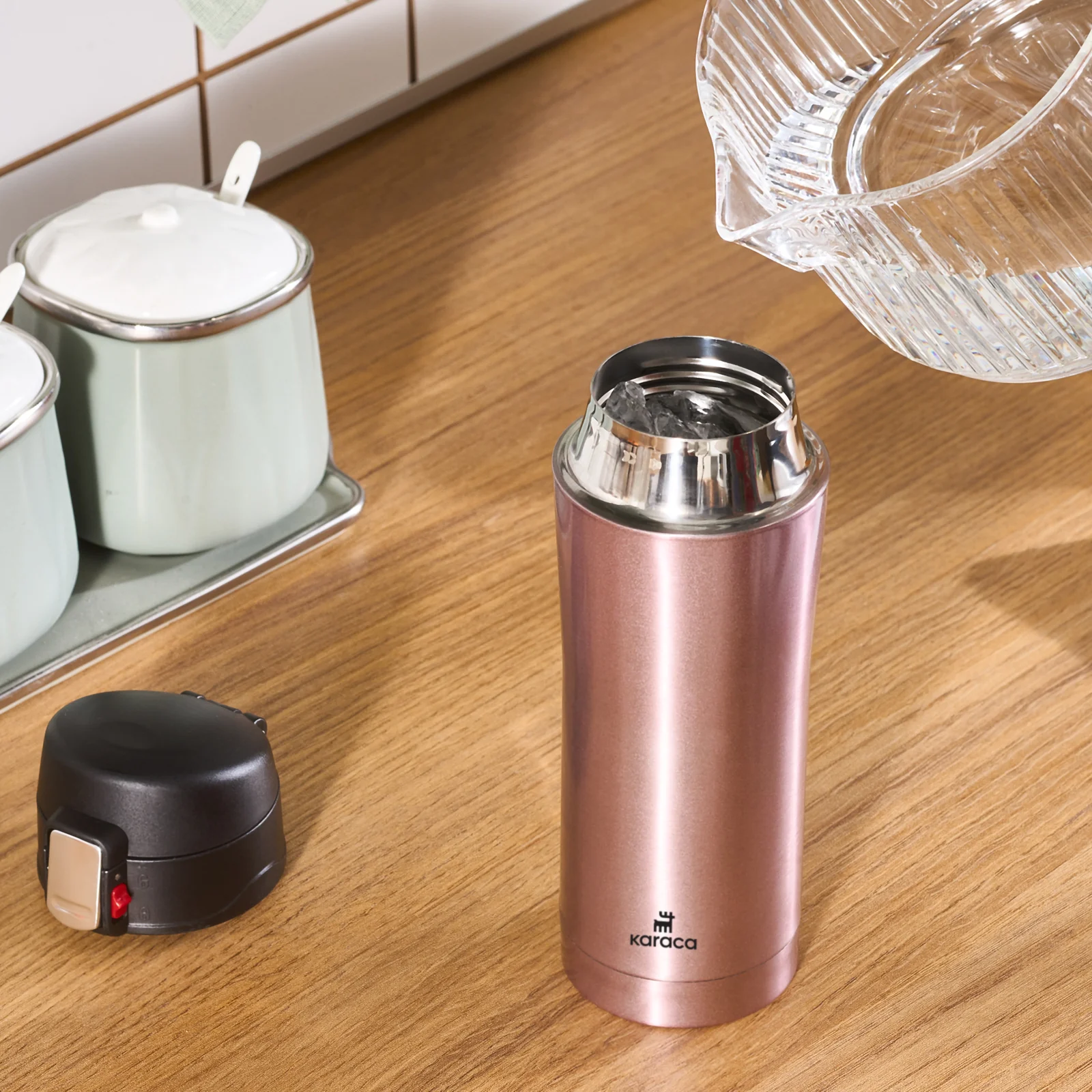 Karaca Pluton, Thermos, 350ML, Rose - Image 3