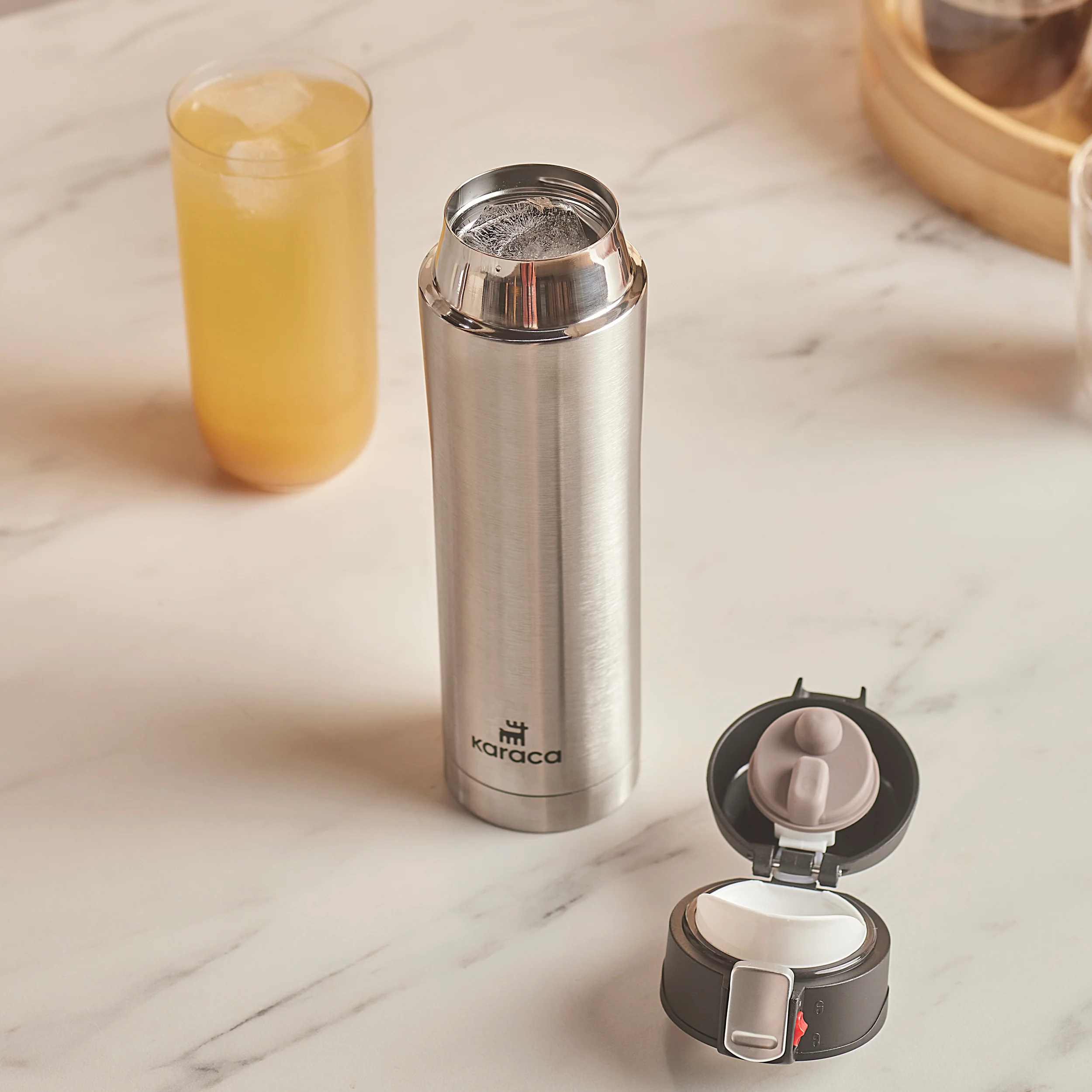 Karaca Pluton, Thermos, 450ML, Inox - Image 2