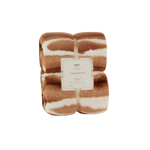 Karaca Rabbit, Couverture, 130x150cm, Marron - Image 2