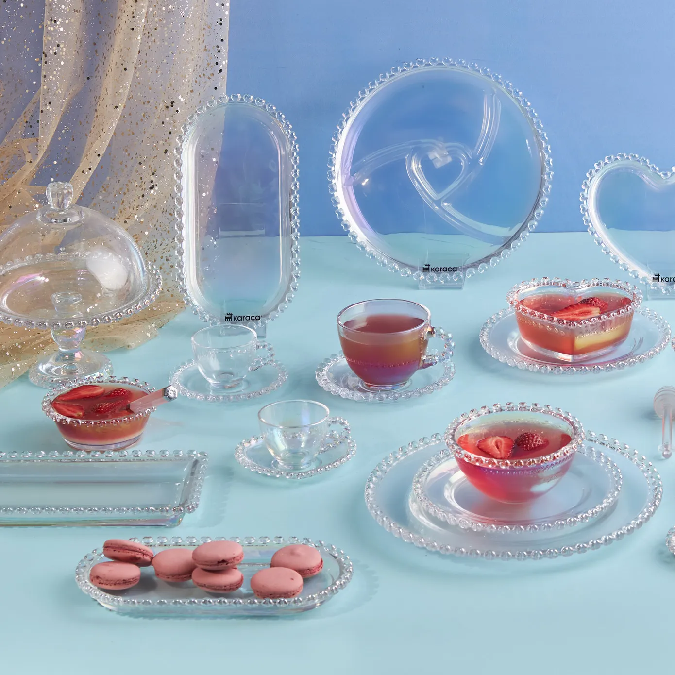 Karaca Rory, Assiette de Service Cœur, 23 cm - Image 5