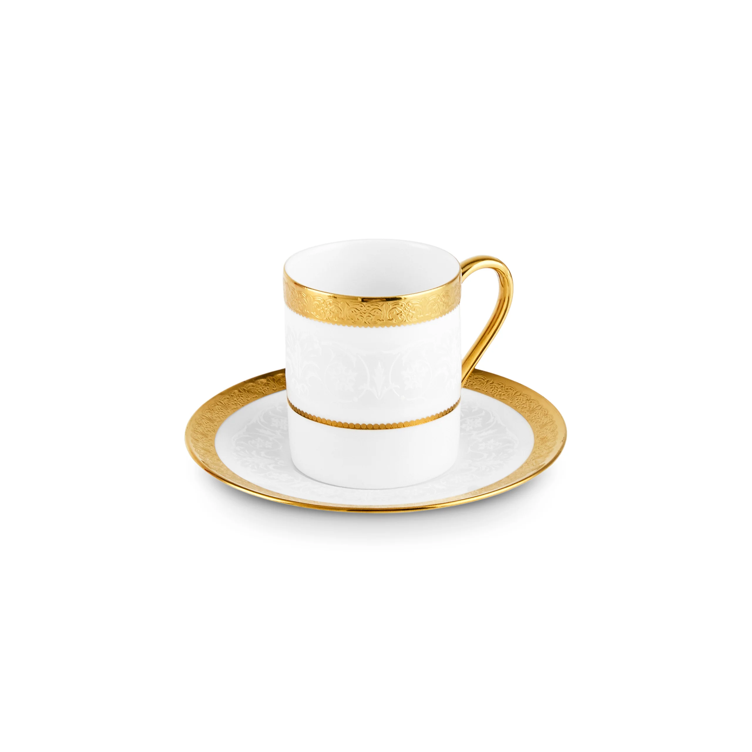 Ensemble de Tasses à Café Karaca Royal Bone Victoria pour 6 Personnes, 90 ml - Image 4