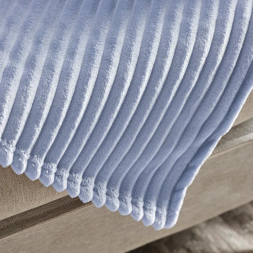 Karaca Ruby Stripe, Couverture TV Wellsoft, Bleu - Image 3