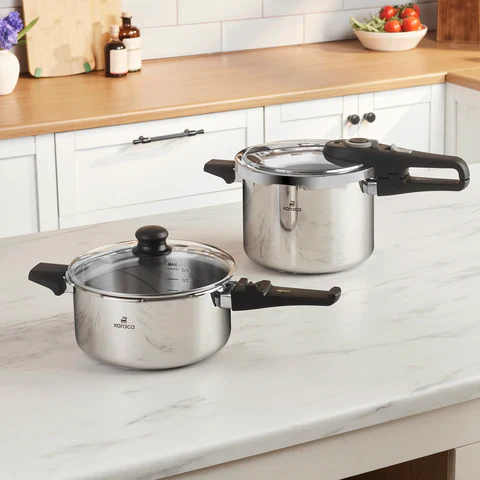 Karaca Ruggersteel – Autocuiseur 4 + 6 L - Image 3