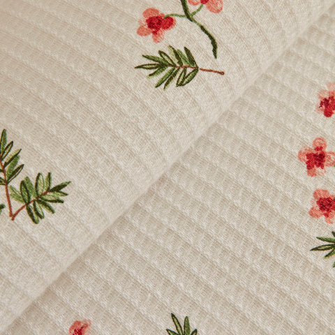 Karaca Silvie, Ensemble Piqué 100% Coton, Double, Rouge - Image 6