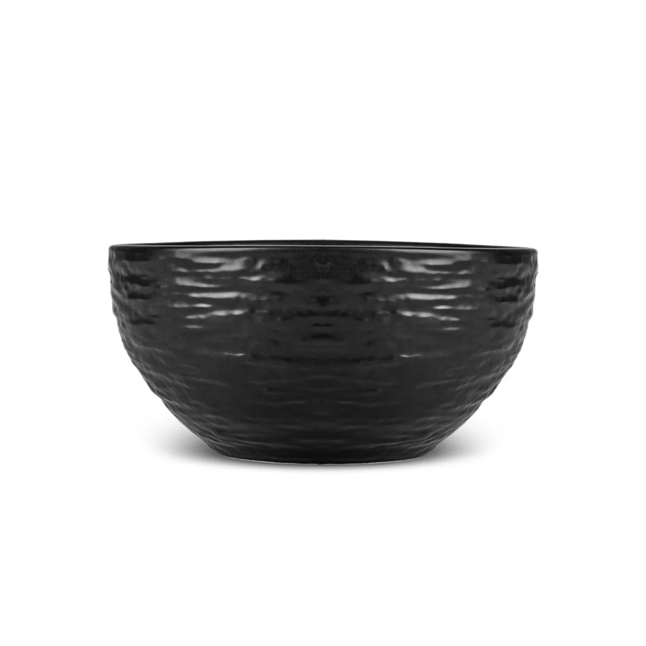 Karaca Solem Embossed - Service de Table en Grès 18 Pièces pour 6 Personnes, Noir - Image 14