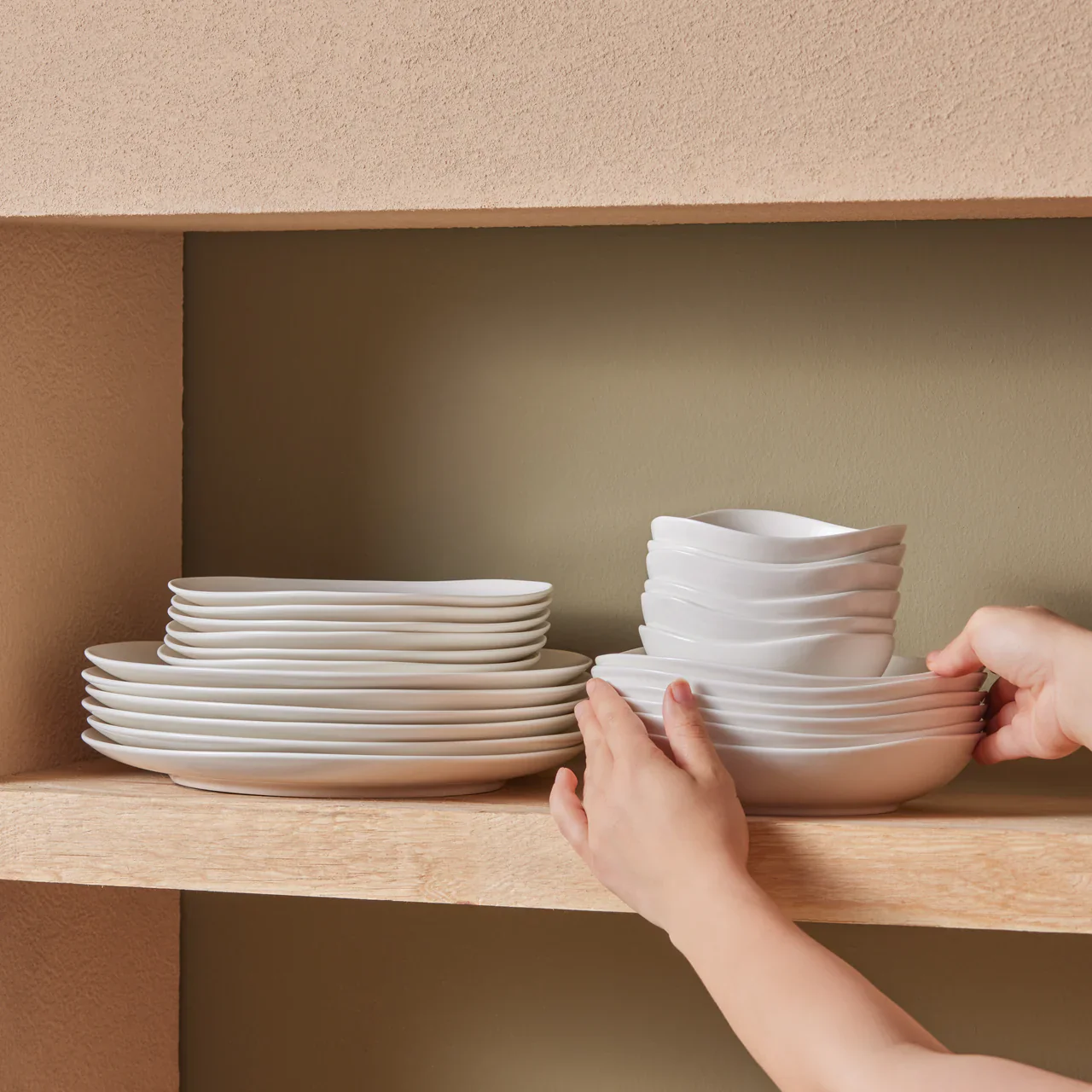 Service de Table Karaca Streamline Rubicon 24 Pièces pour 6 Personnes, Blanc - Image 10