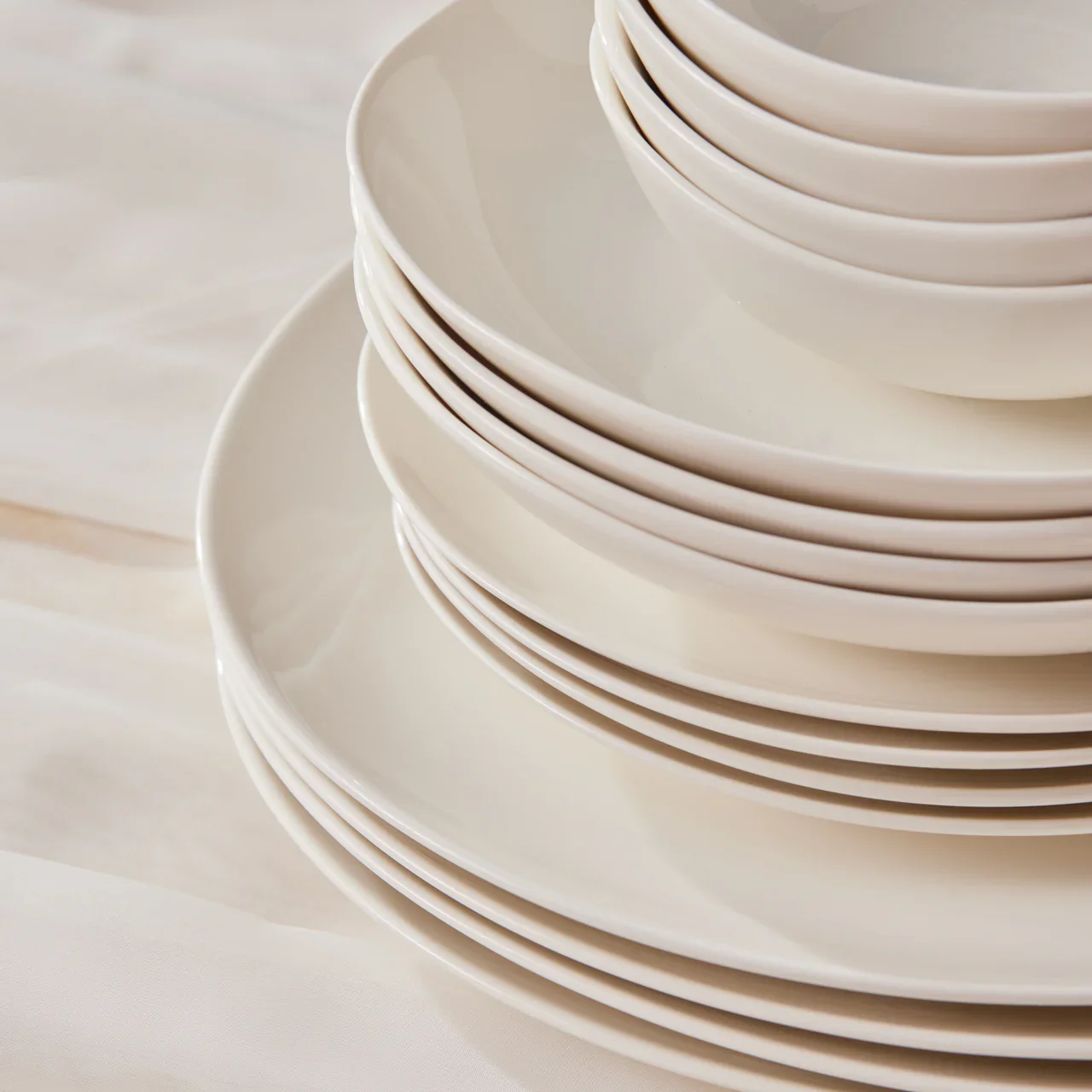 Service de Table Karaca Streamline Rubicon 24 Pièces pour 6 Personnes, Blanc - Image 13