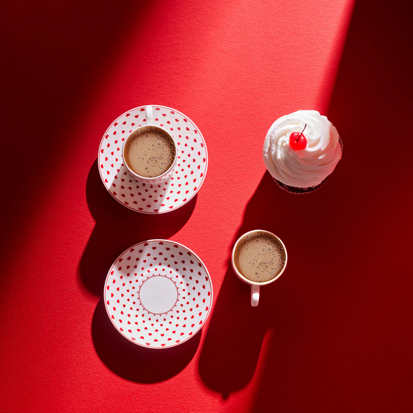 Karaca Sweet Love Coffee Cup Set for 2 Persons – 90 ml - Image 5