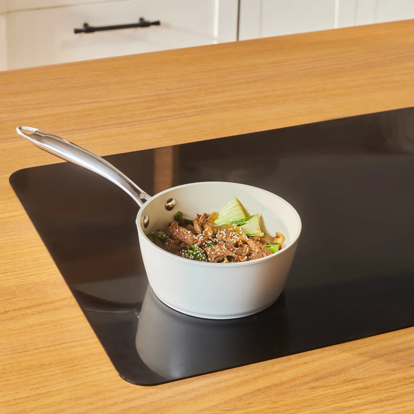 Karaca Swiss Crystal Almond Cream, Casserole, 16cm - Image 2