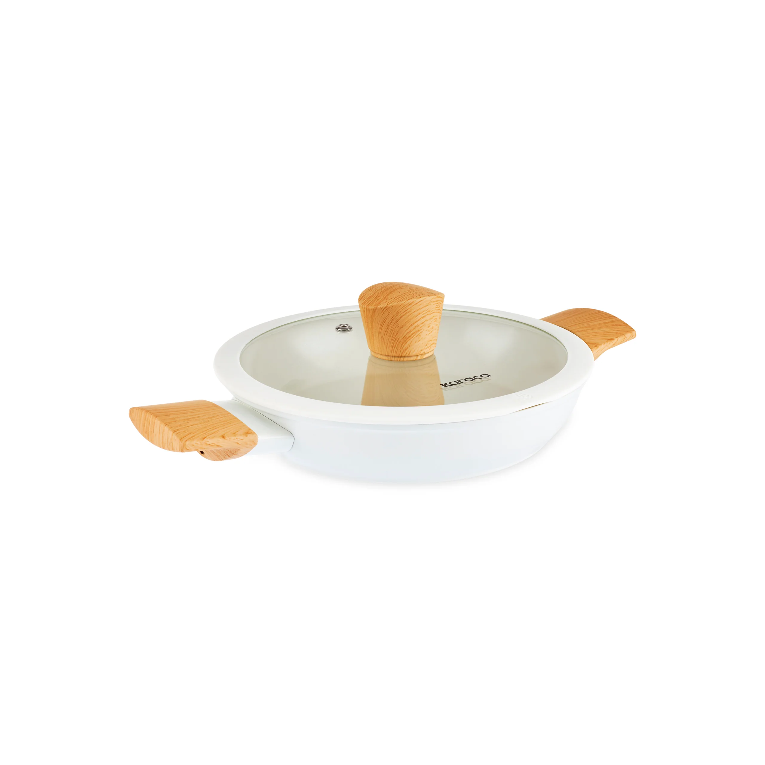 Karaca Swiss Crystal Almond, Set de 6 Casseroles Basses, Induction - Image 12