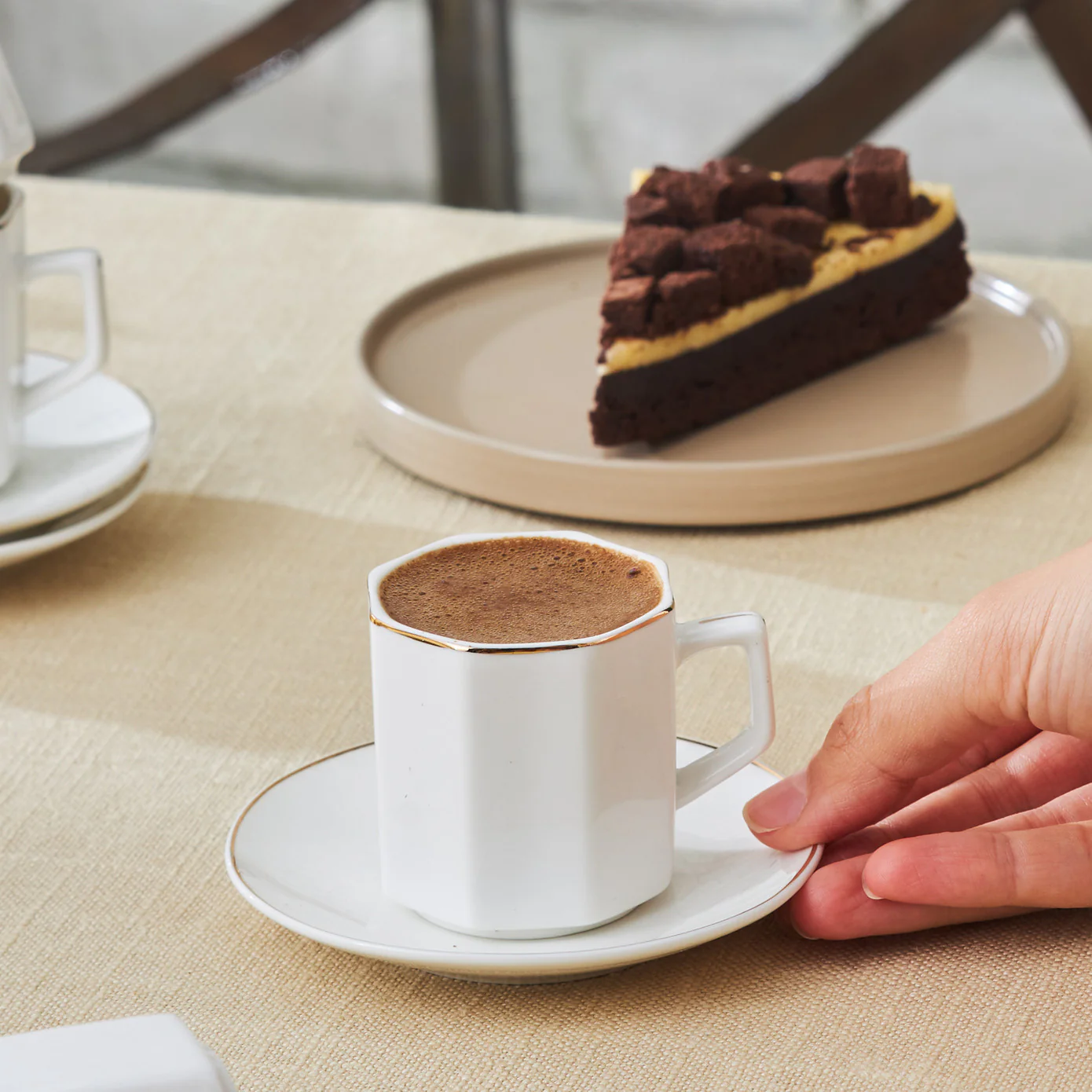 Karaca Vezir Set de tasses à café pour 6 personnes 80 ml - Image 2