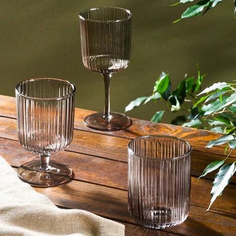 Karaca Zenith Verre à Vin, 350 ml, Gris - Image 3