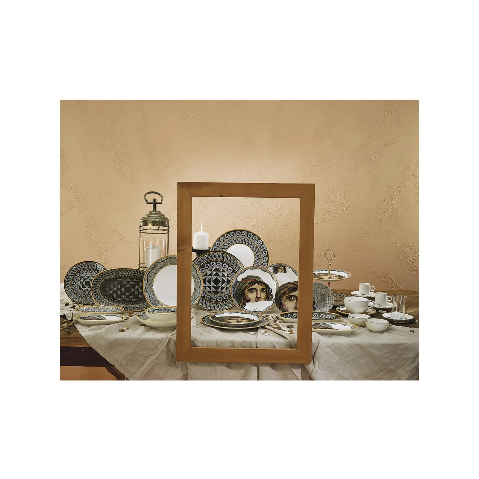 Karaca Zeugma Plateau Fille Tsigane 25x40 cm - Image 8