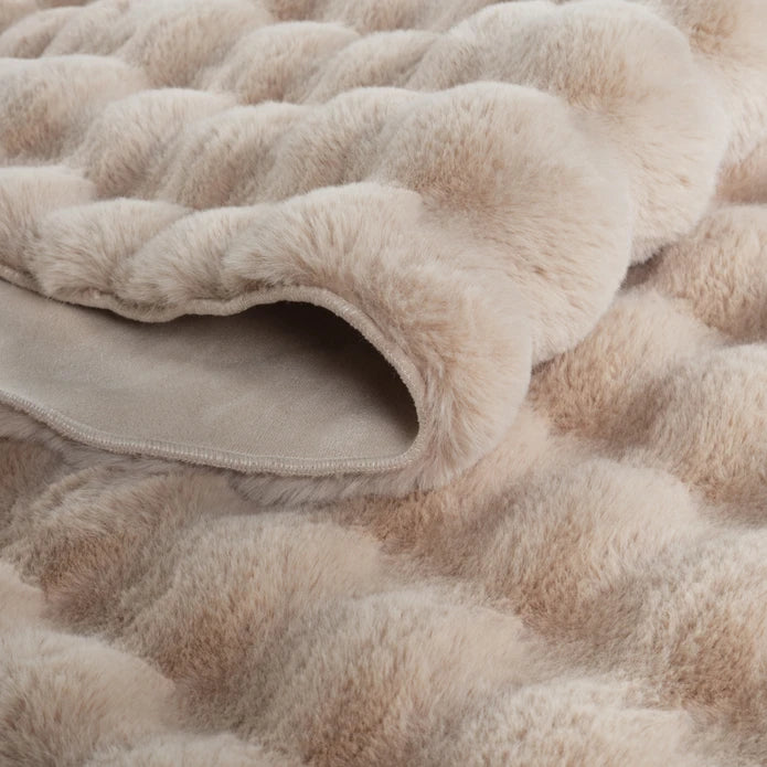 Kaşmir Halı 7/24 Cosy Premium Bubble Beige Ovale 100x150 cm - Image 3