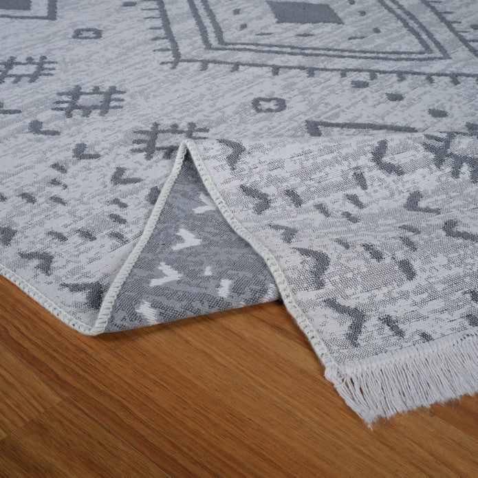 Kaşmir Halı 7/24 Kilim Jute Hatka 80x150 cm - Image 5
