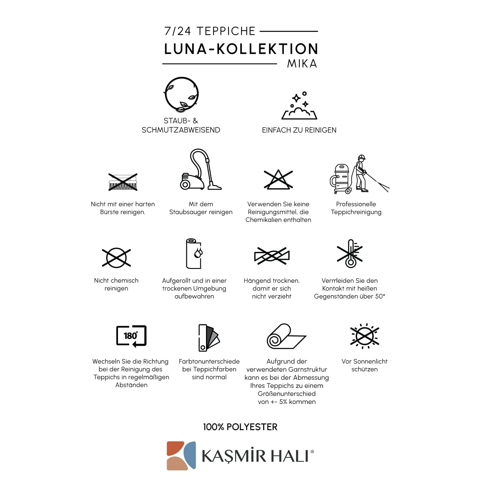 KASMIR HALI 7/24 LUNA MIKA 160X230 - Image 7