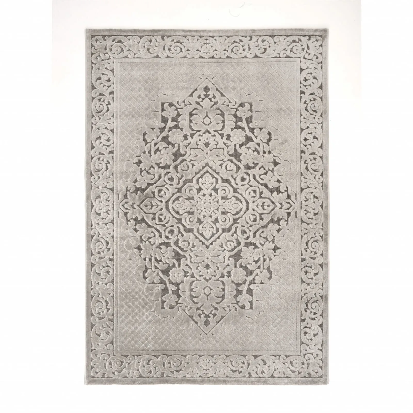 KASMIR HALI 7/24 QUEEN, 120X180 CM, GRİ - Image 6
