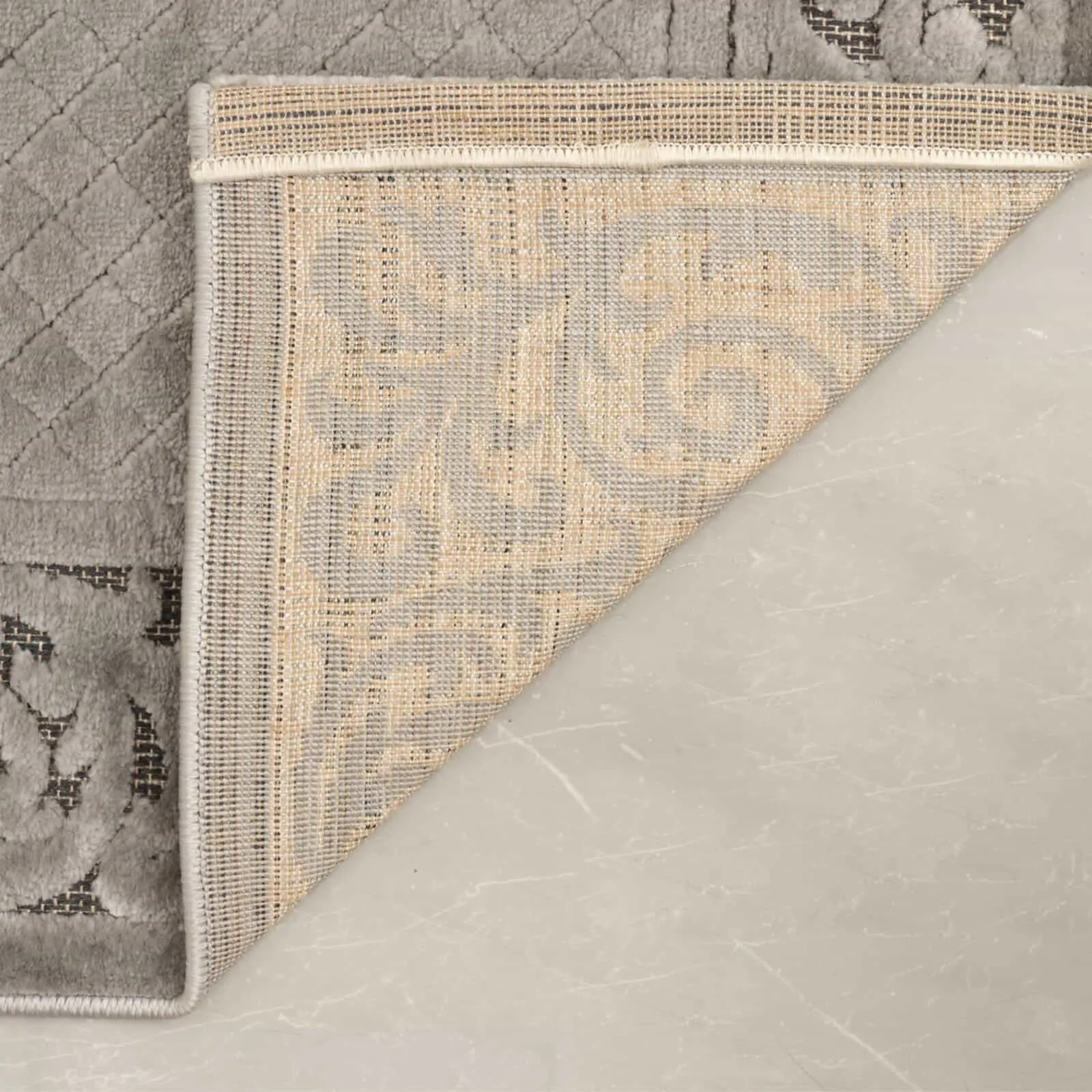 KASMIR HALI 7/24 QUEEN, 160X230 CM, GRİ - Image 2
