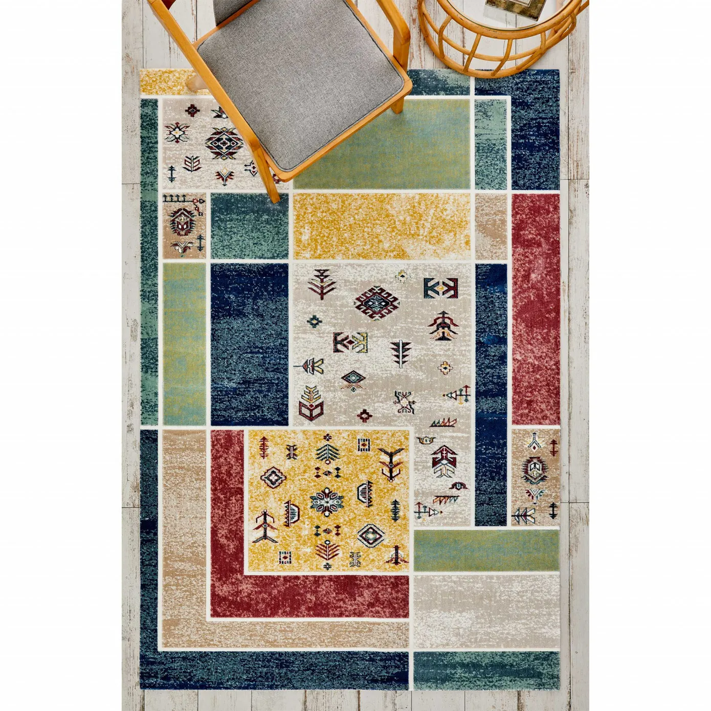 KASMIR HALI AKRILIK PLAYFU, 120X180 CM - Image 2