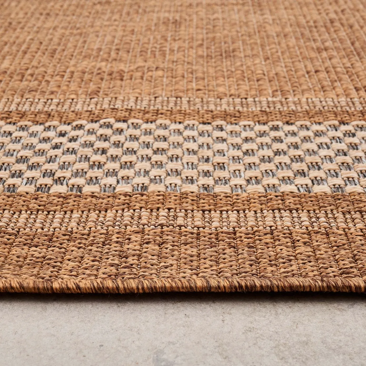 KASMIR TAPIS 7/24 KLM JUTE MARRON 120x180-cm - Image 2